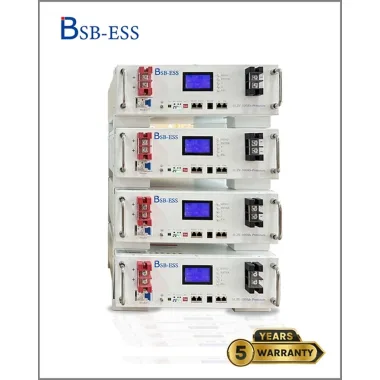 Pin lưu trữ (5.12kWh) BSB-ESS 51.2V 100Ah - Luxury bản xếp chồng 6.000 Cycles.