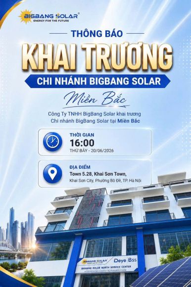 LỄ KHAI TRƯƠNG CHI NHÁNH BIGBANG SOLAR MIỀN BẮC