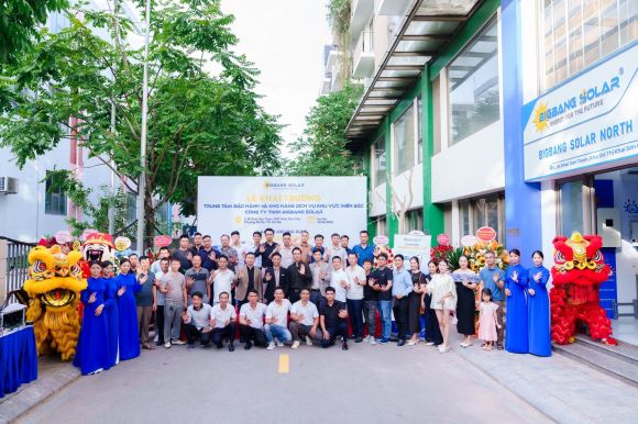 BIGBANG SOLAR CHÍNH THỨC KHAI TRƯƠNG CHI NHÁNH MIỀN BẮC