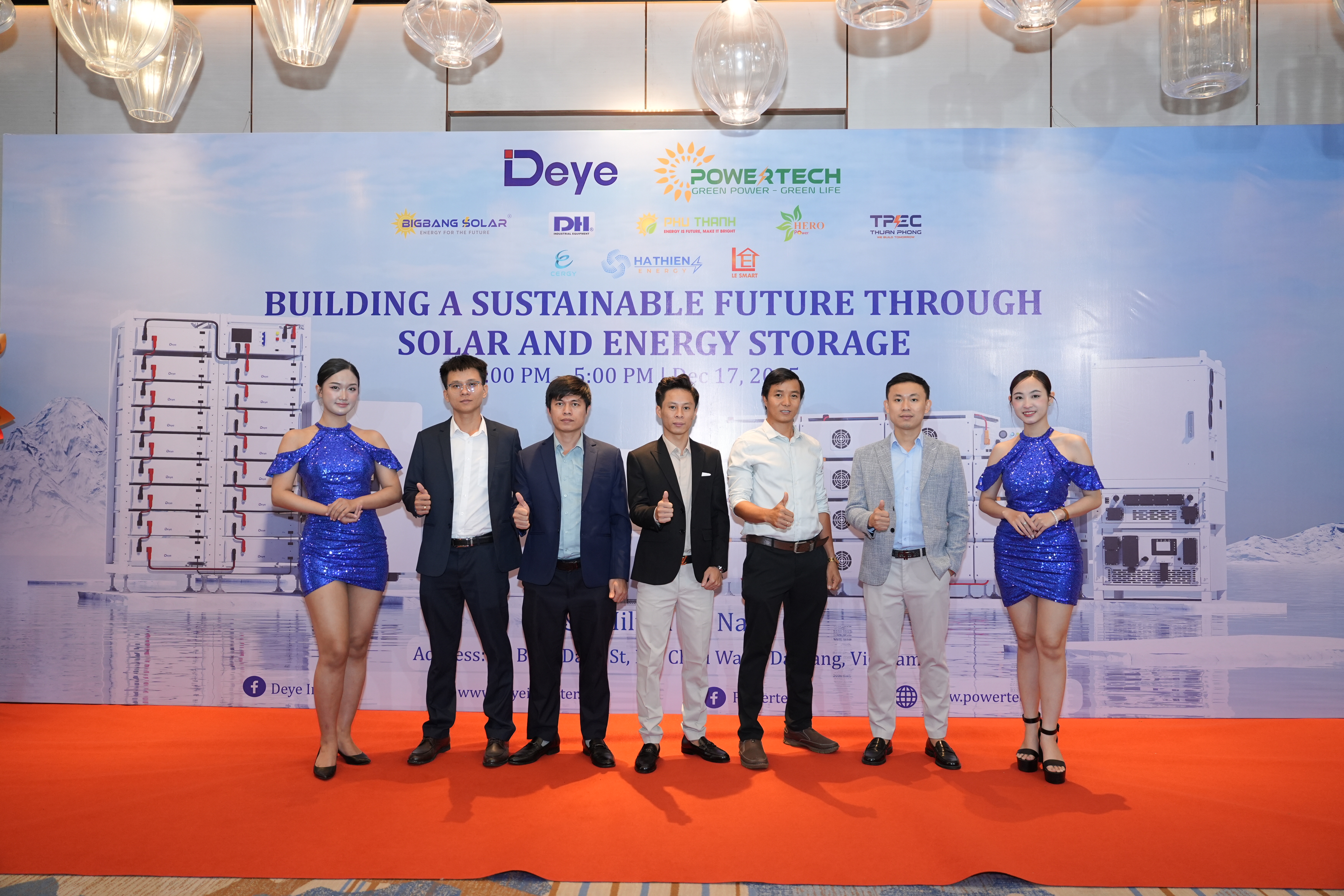HỘI THẢO CHUYÊN ĐỀ VỀ NĂNG LƯỢNG MẶT TRỜI & LƯU TRỮ NĂNG LƯỢNG CÙNG DEYE