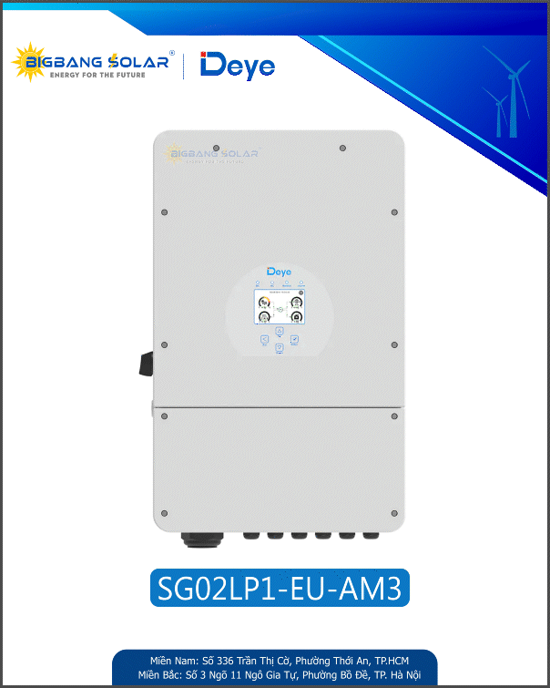 Deye 12Kw 1 Pha Inverter Hybrid 