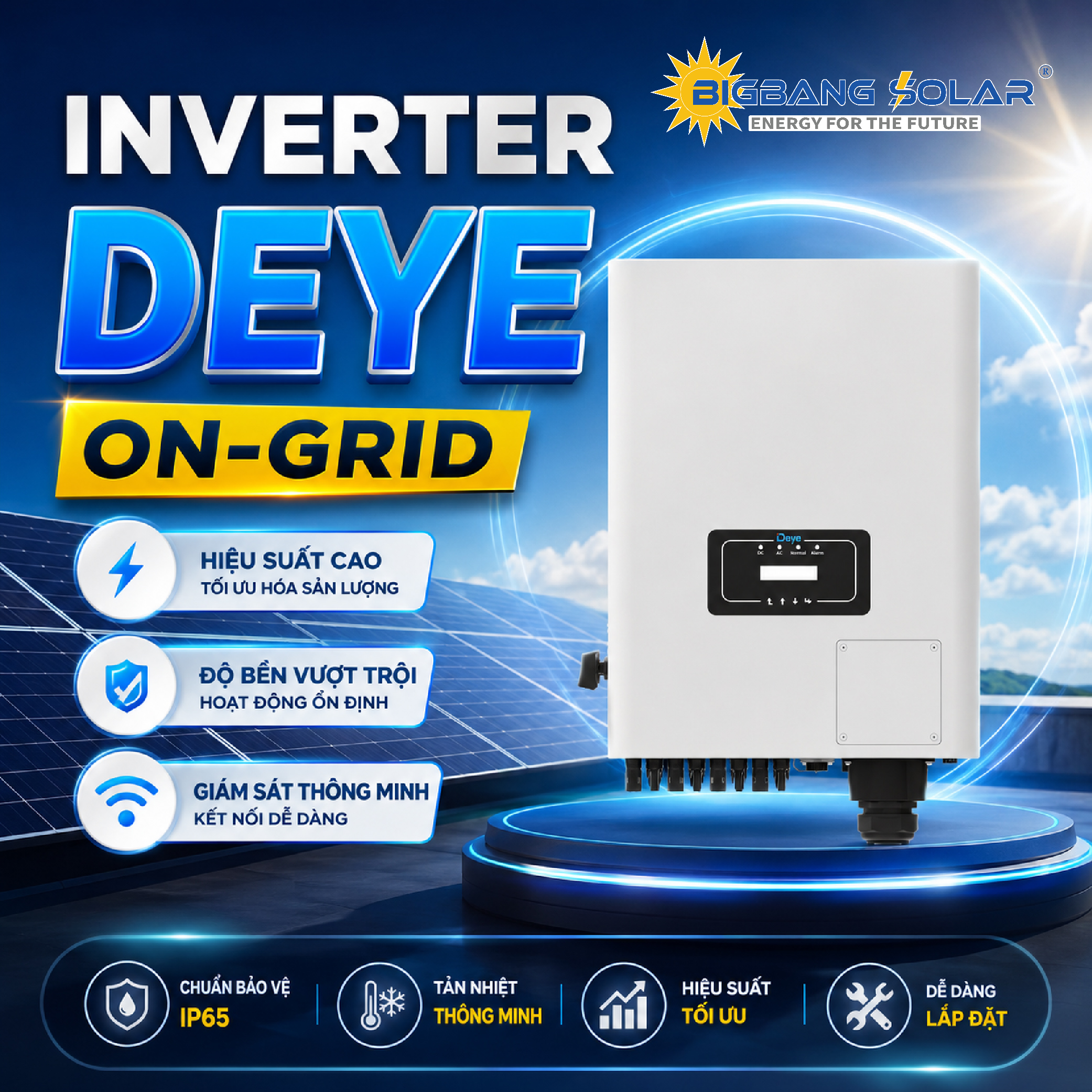 Inverter Deye On-Grid